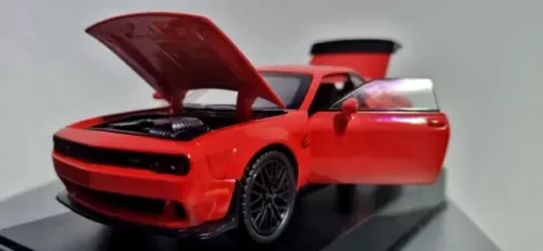 Dodge Challenger Hellcat Miniatura Para Colecionadores photo review